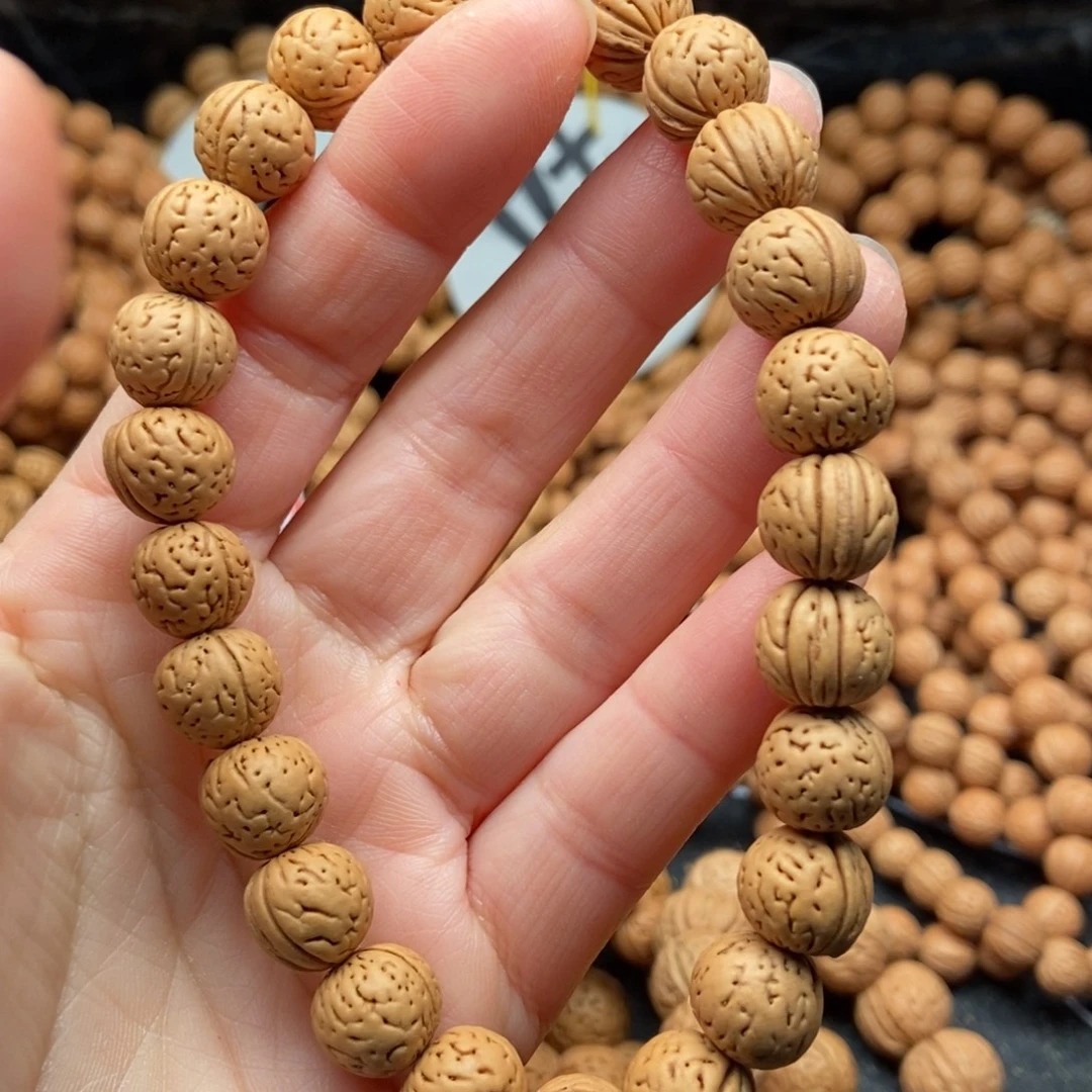 野生桃核肌肉纹11尺左右原皮全品无修