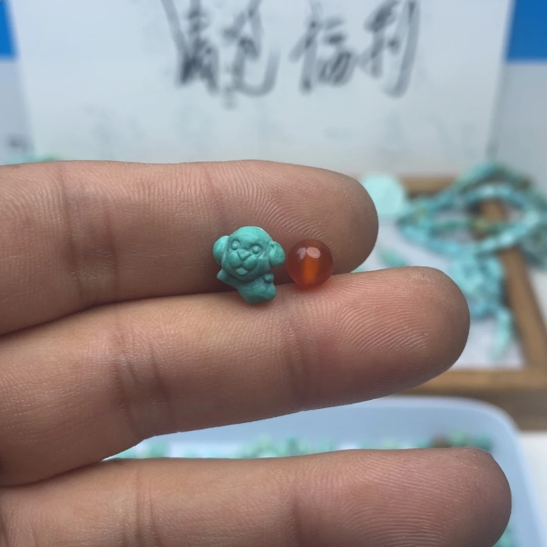 南红玛瑙未镶嵌颈饰163