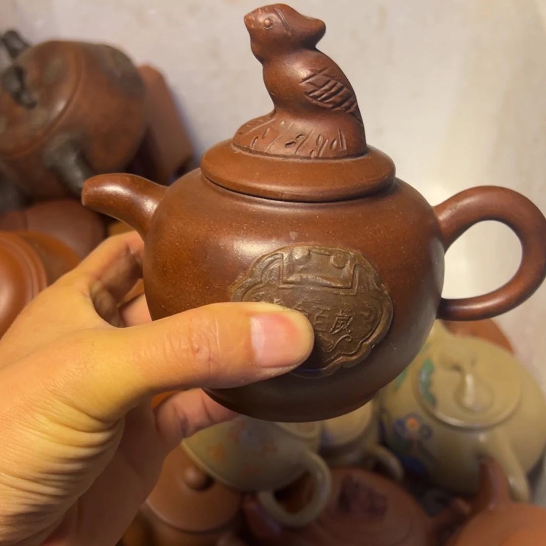 紫砂茶壶宜兴原矿紫砂壶300毫升容量