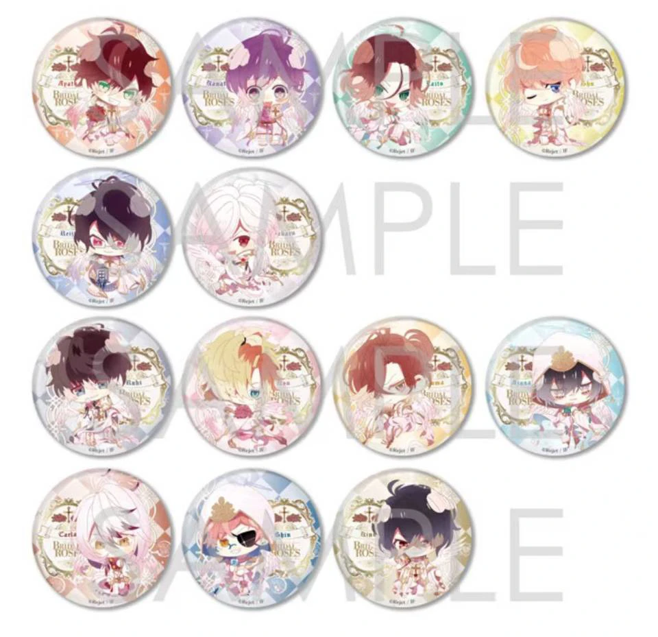 魔鬼恋人 新娘玫瑰系列正比吧唧q吧唧混池（默认代拆）