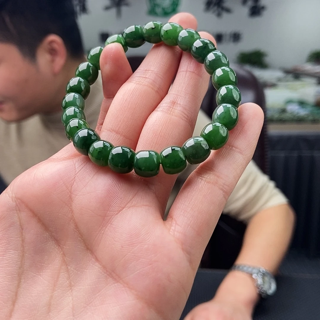 和田玉未镶嵌颈饰手串 颜色多样性发拍一发一