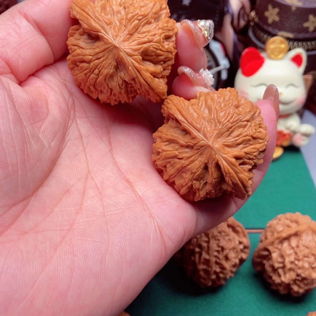 文玩核桃吊坠山地磨盘全44已打底