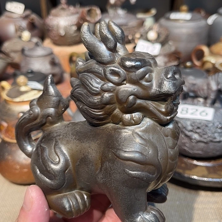 柴烧裸烧茶具放漏17