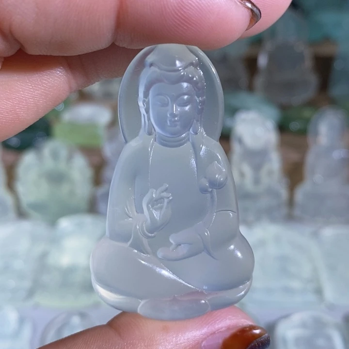 岫玉吊坠未镶嵌吊坠