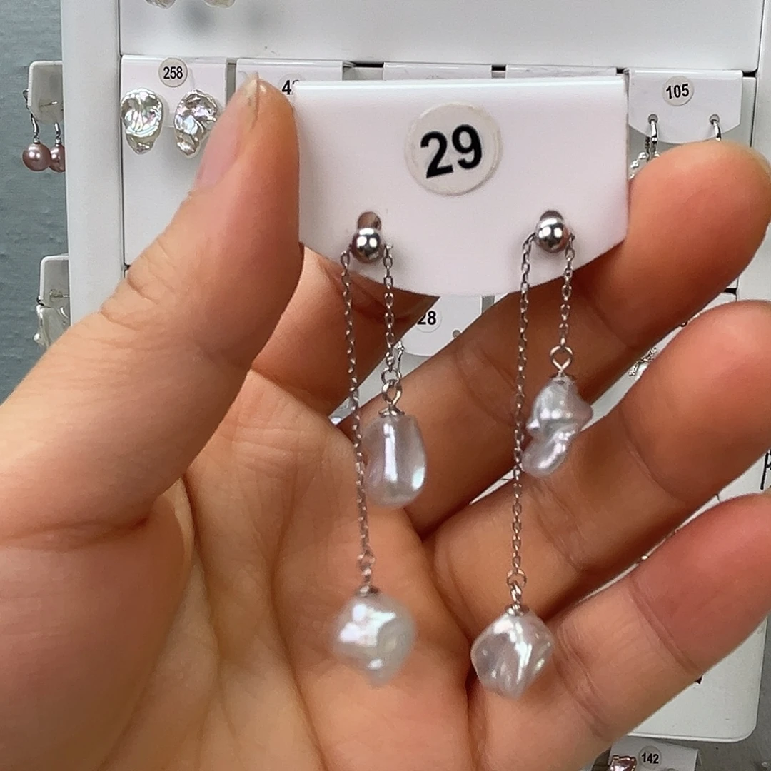 快***子非金属925银淡水29