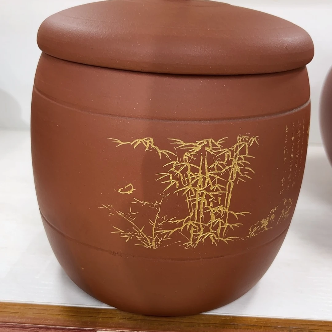 紫砂茶叶罐紫砂茶叶茶