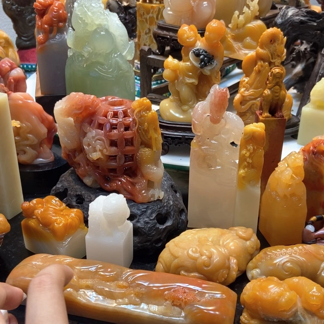 寿山石印石困*～福利品