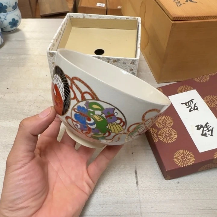 瓷片茶道具工艺品