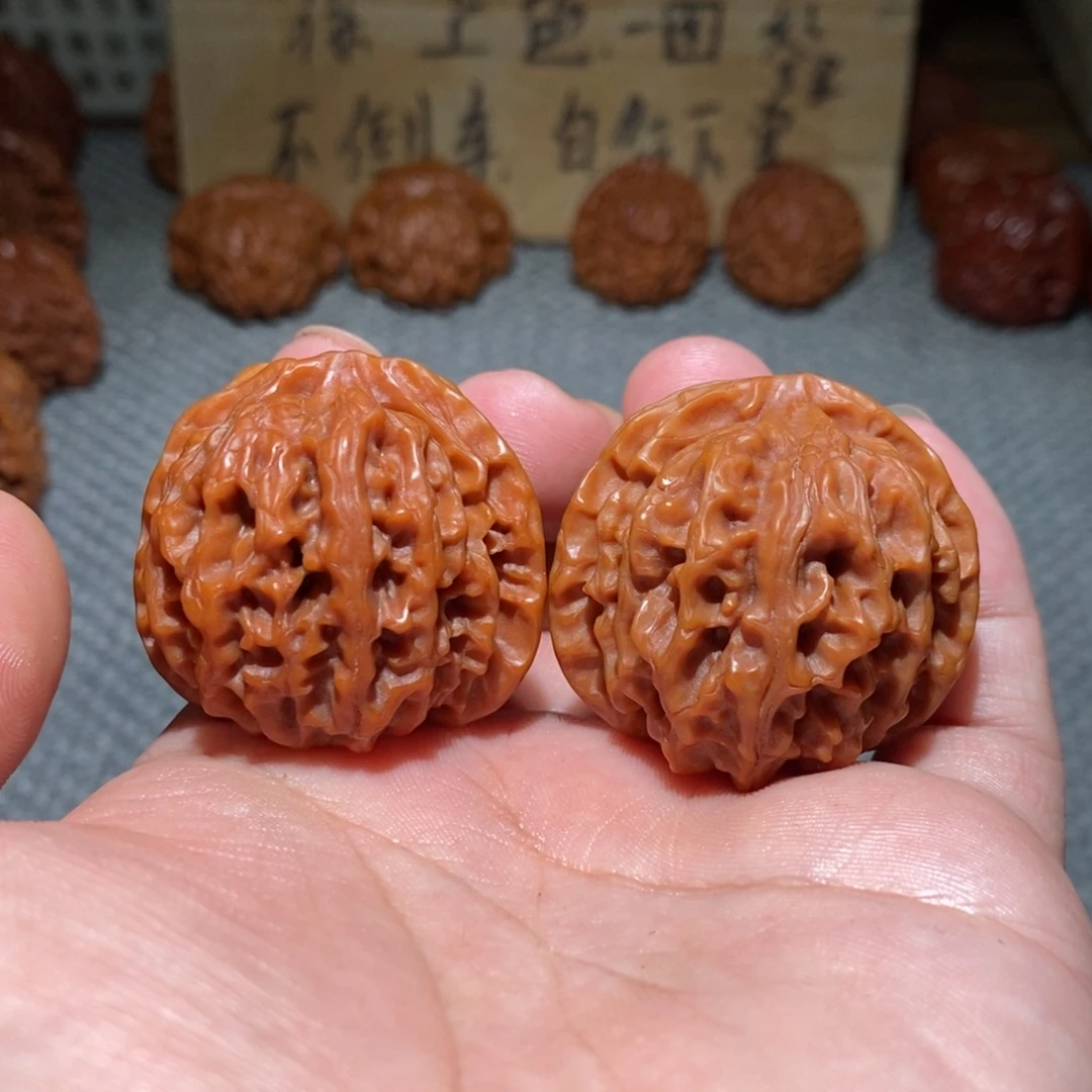 把件文玩核桃39苹果园