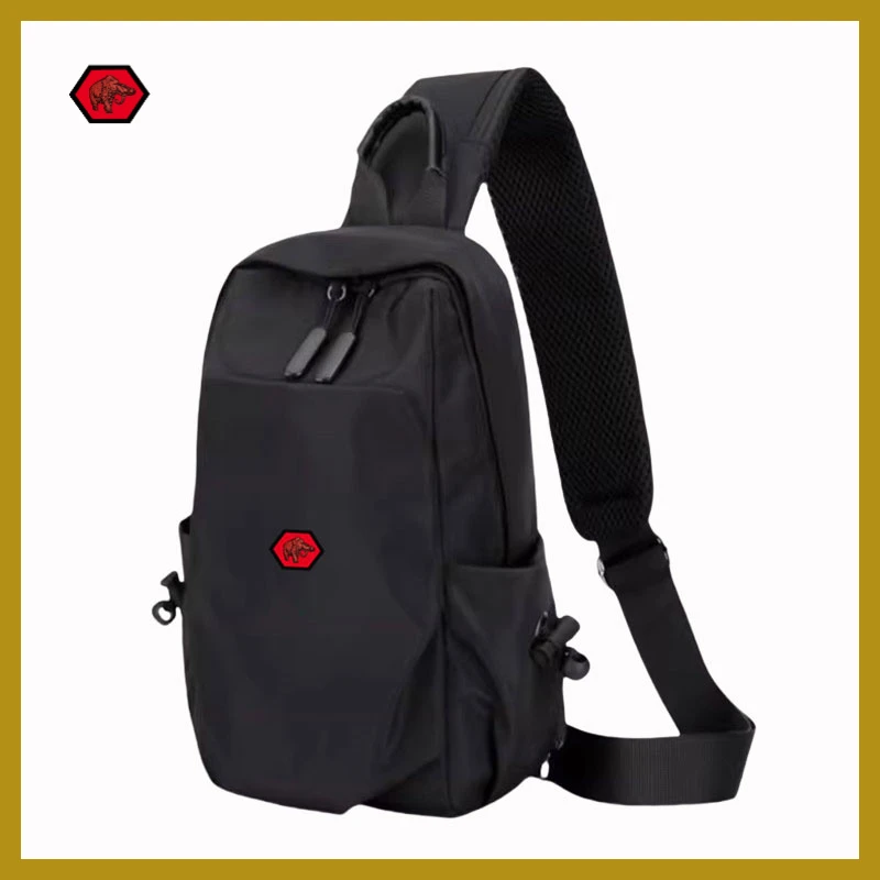 petalent猛犸夏季小型胸包休闲户外小斜挎包短途轻便男士小背包