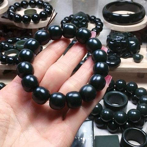 未镶嵌手串和田玉