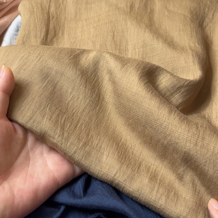 卡其色麻棉2米。
