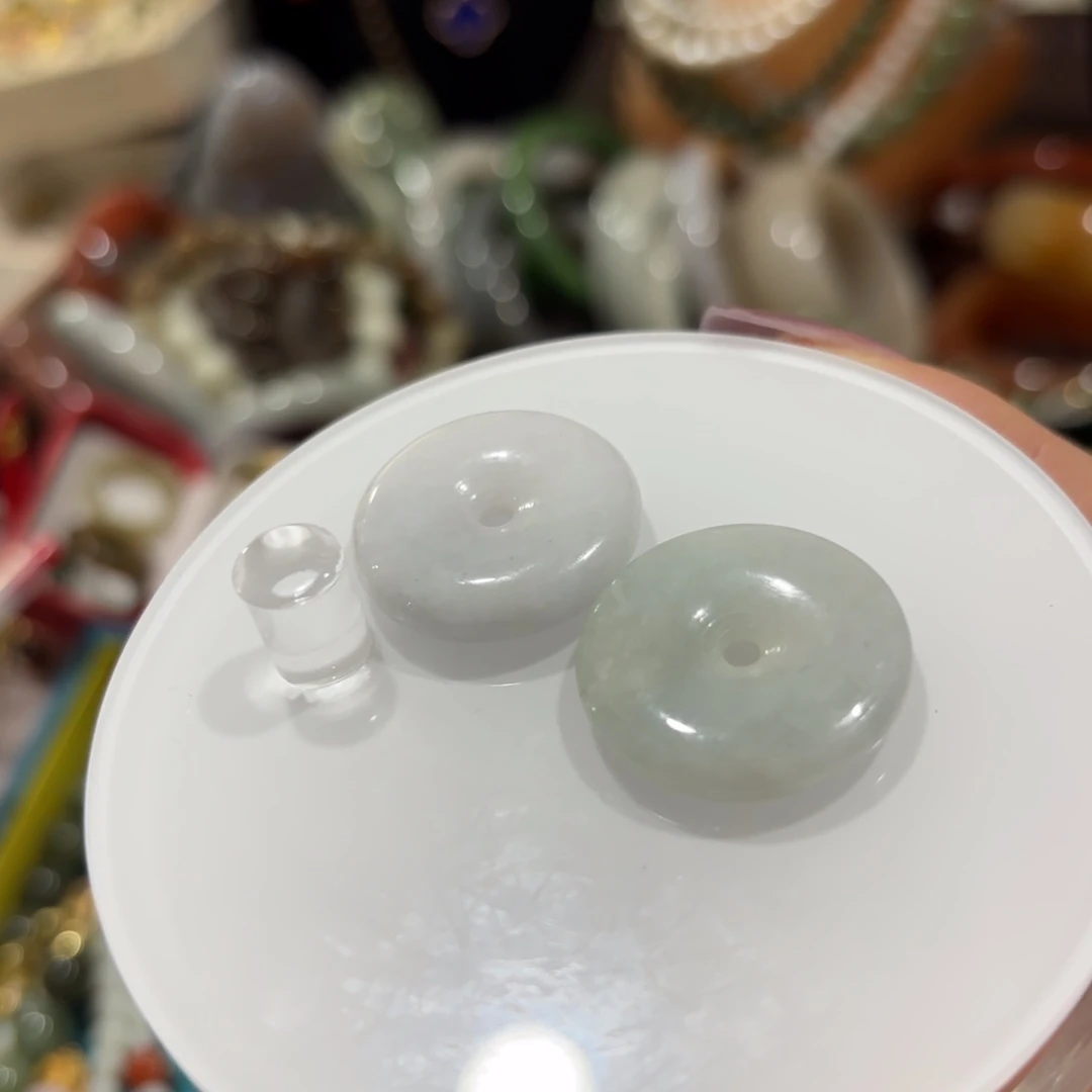 翡翠未镶嵌颈饰1121