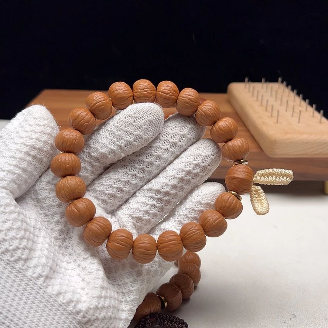 猴头核桃手串荣****装猴头核桃原皮南瓜