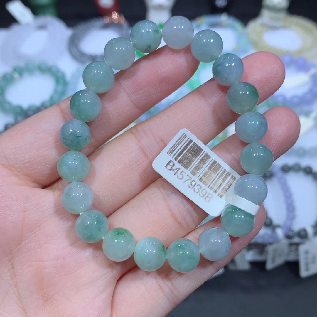 翡翠未镶嵌手串天然