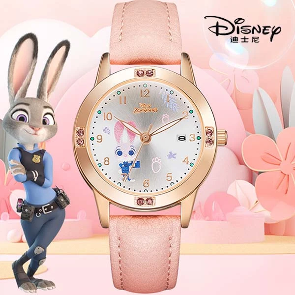 Disney/迪士尼朱迪萌趣卡通款式幼儿园小学生礼物可爱防水夜光