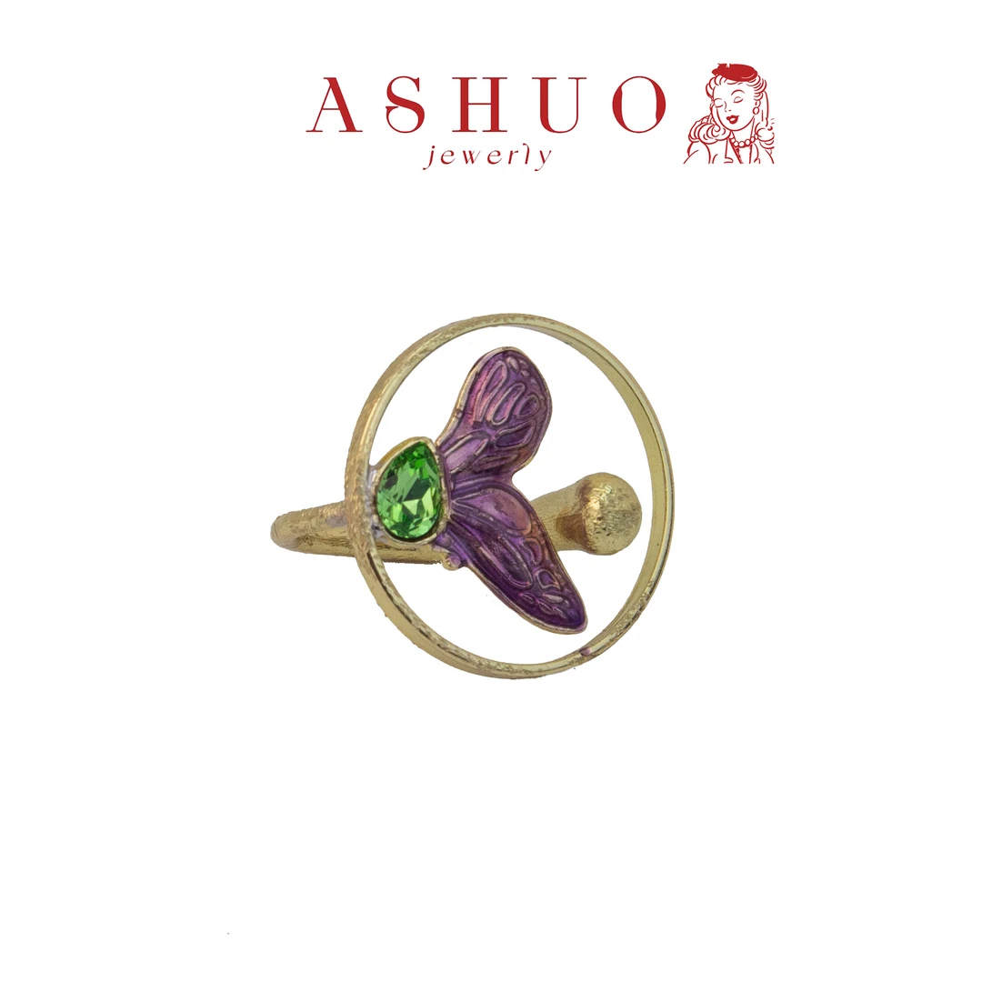 铜合金戒指 阿烁中古 Kalliope as9930