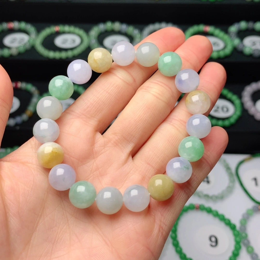 翡翠未镶嵌手链翡翠