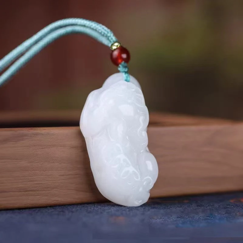 玉石 招财进宝保平安貔貅如意项链吊坠-MS-2A