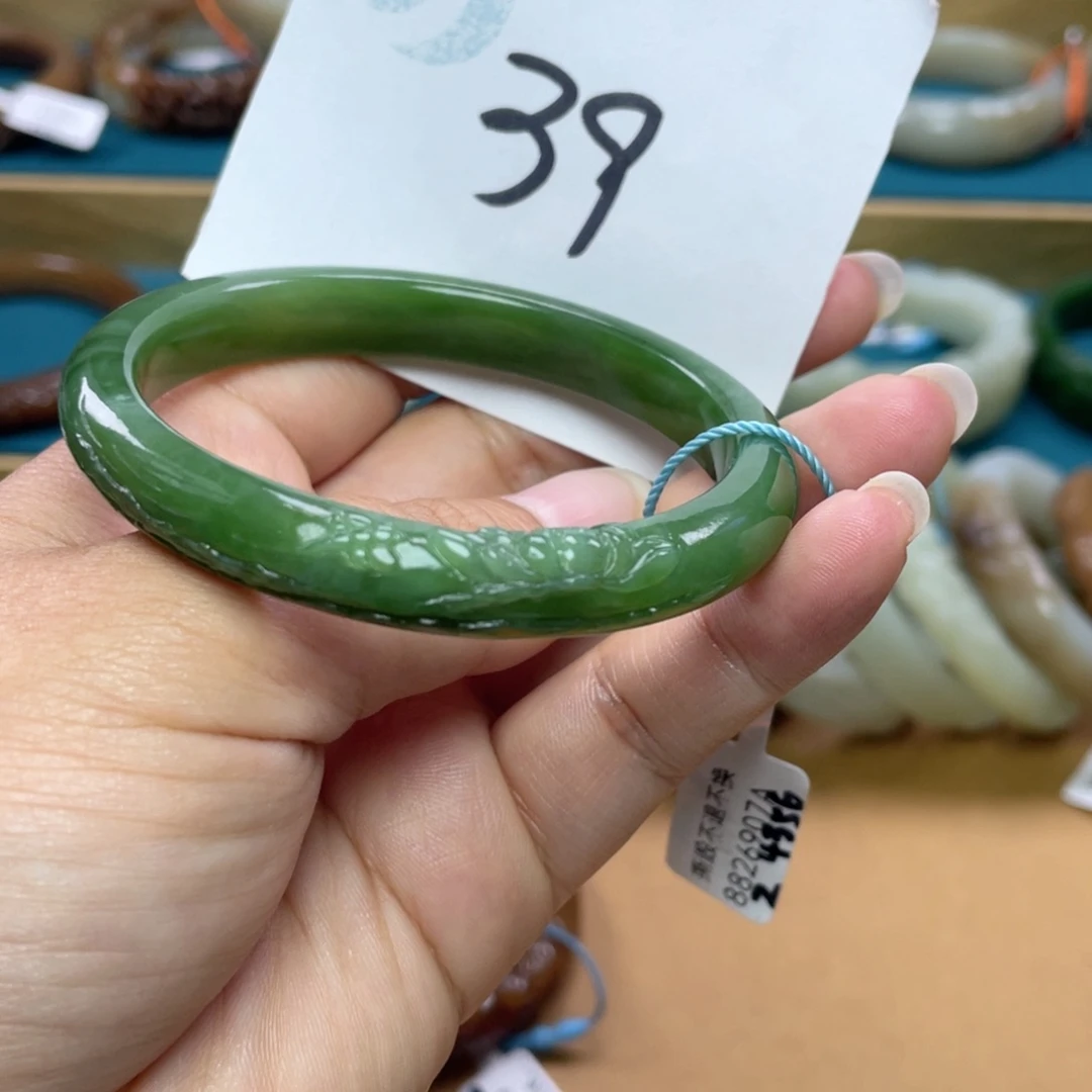 未镶嵌手镯和田玉圈口58
