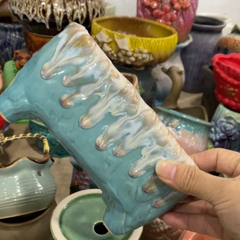 陶瓷长方浅绿13343433