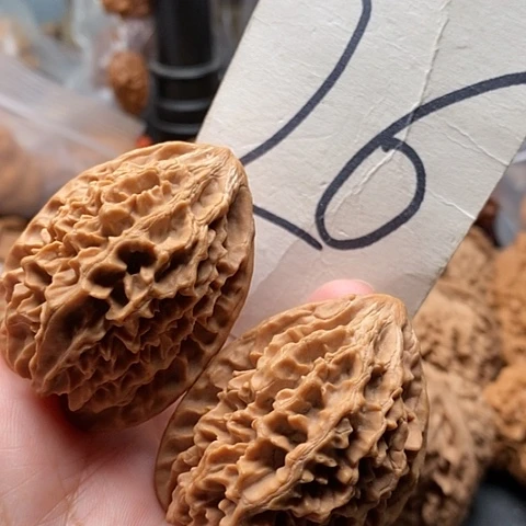 桃核吊坠37招财鼠核桃