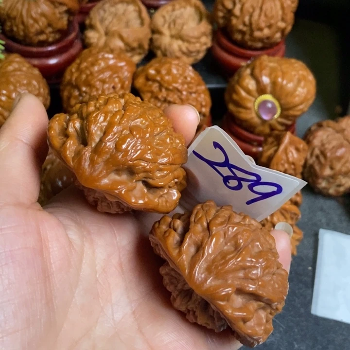 把件文玩核桃蛇289