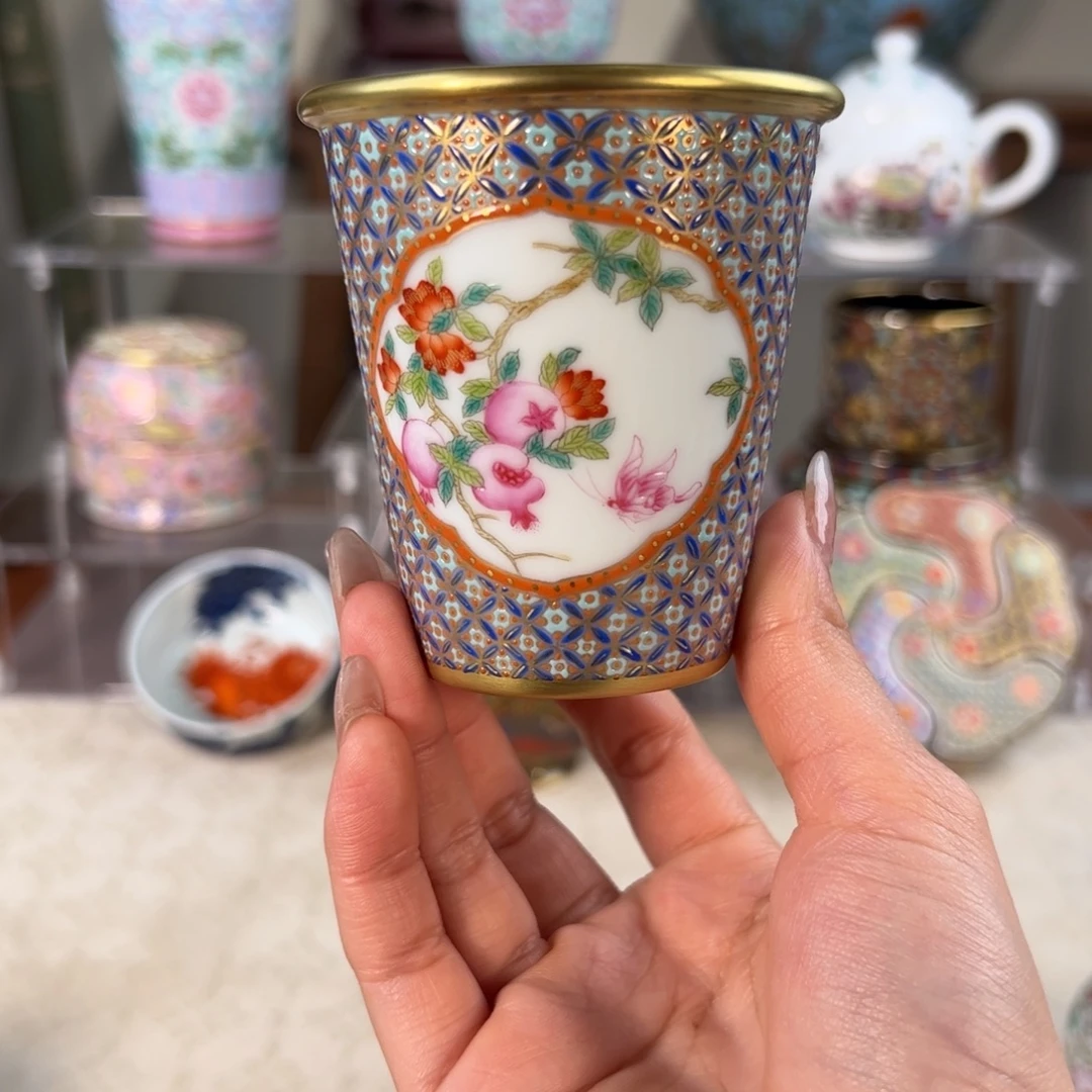 纯手工手绘 高端茶器