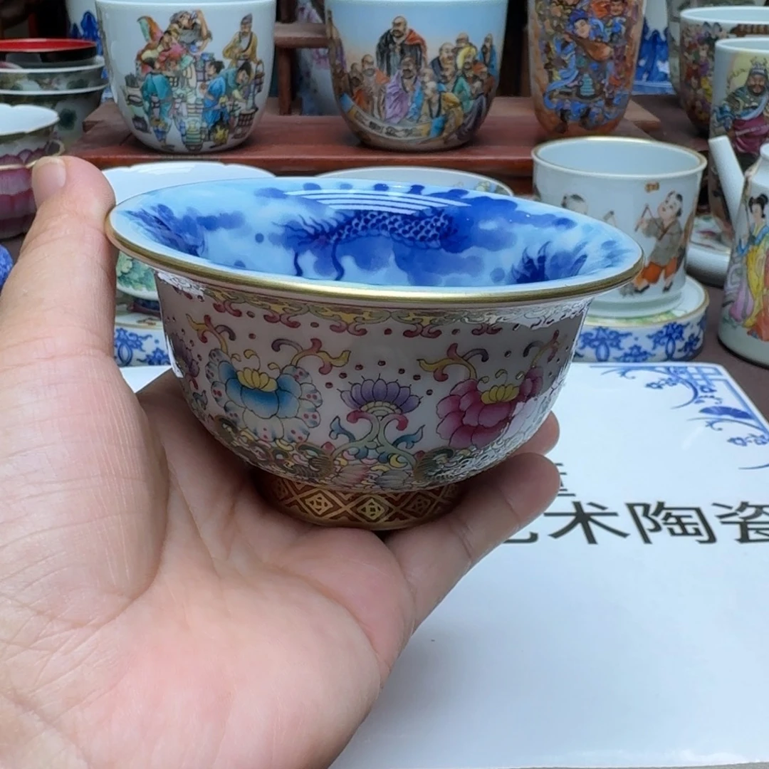 景德镇手工绘展示