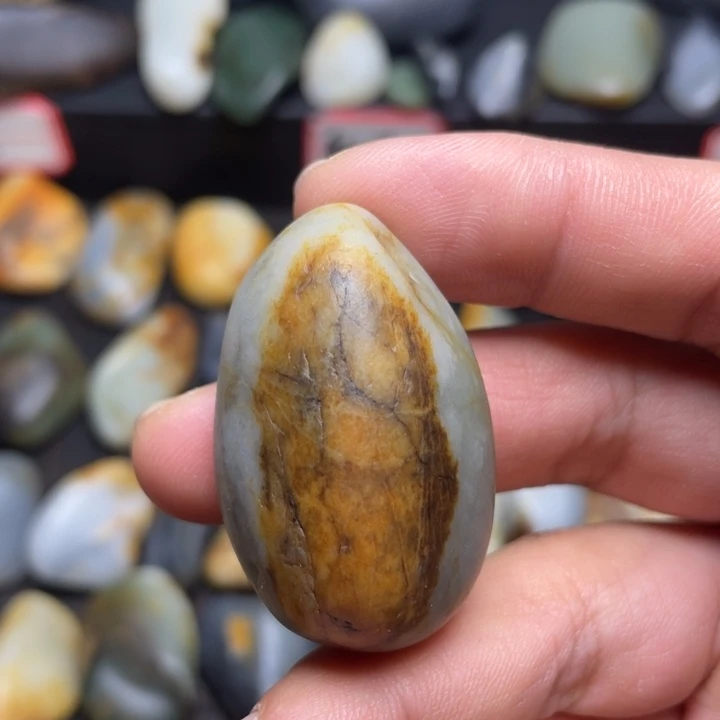 和田玉未镶嵌挂件17