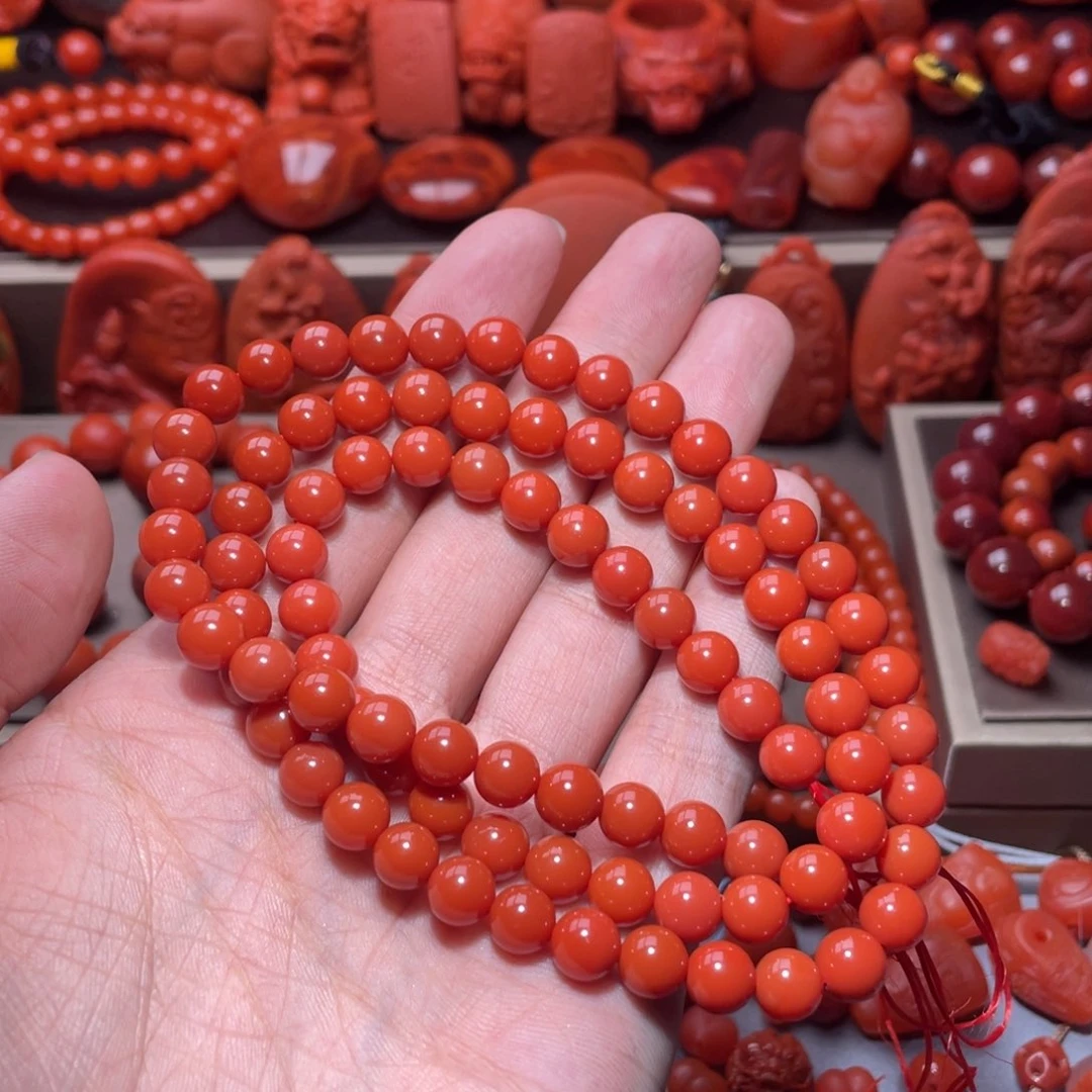 南红玛瑙保山 收藏品未镶嵌烧*