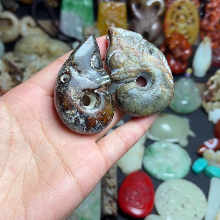 和田玉（糖玉）未镶嵌挂件