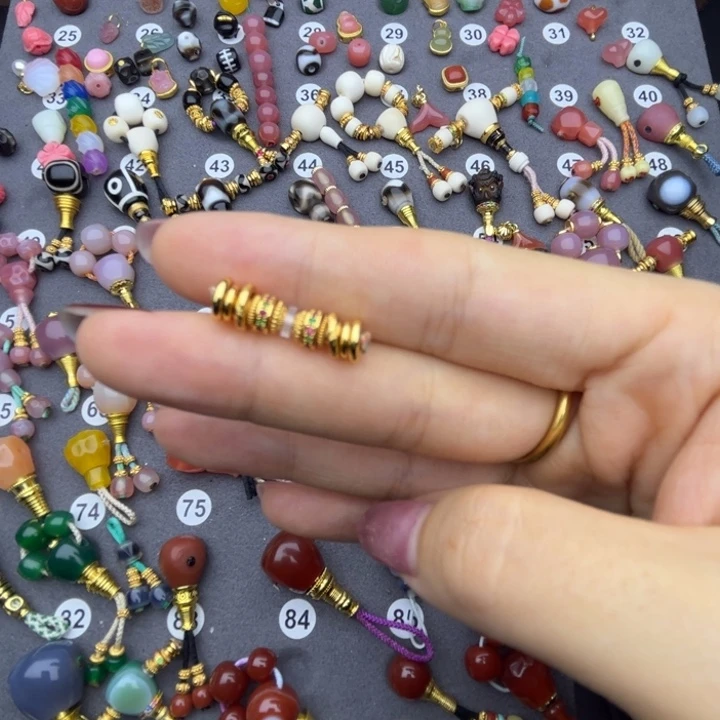 ༺***༻玛瑙/玉髓未镶嵌三通