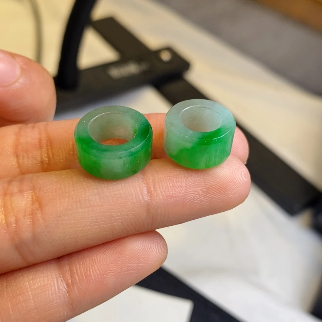 翡翠耳饰未镶嵌裸石路路通