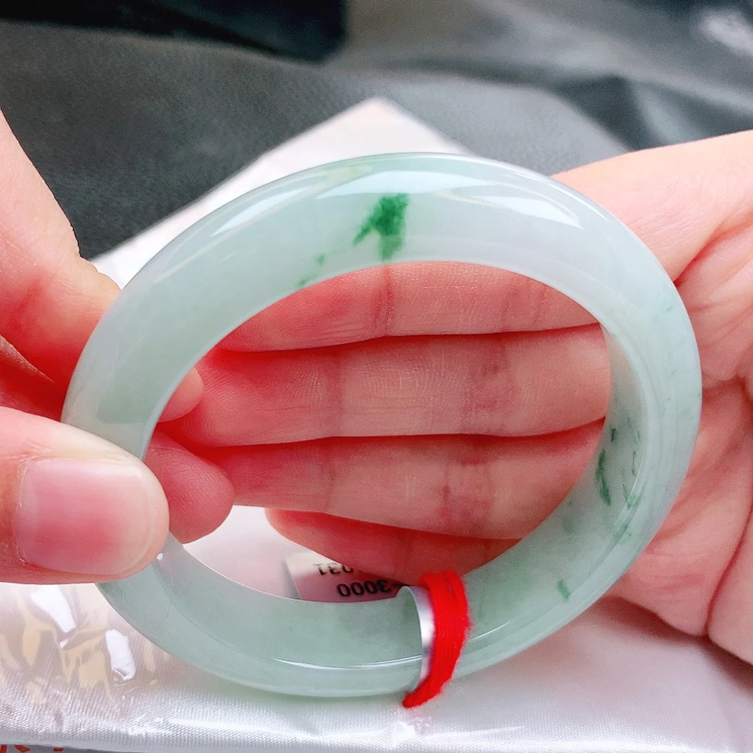 翡翠未镶嵌手镯缅甸天然a货翡翠手镯