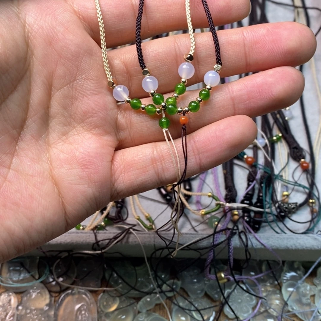 岫玉吊坠(不含链)未镶嵌