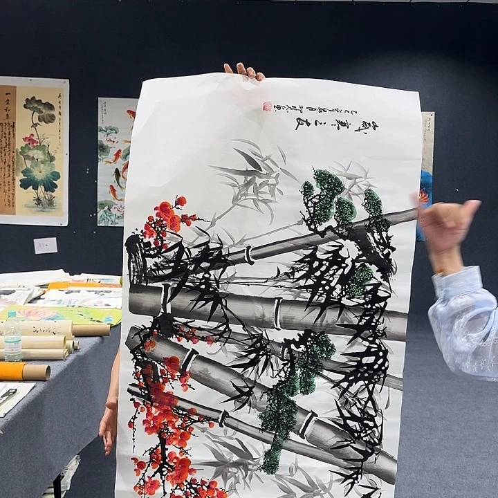 国画非常精美的一副作品