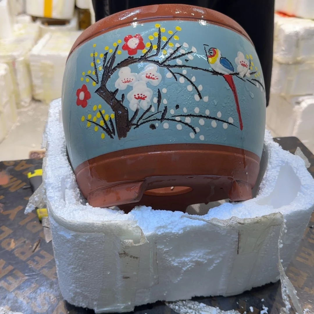 紫砂花盆口径25.20口径