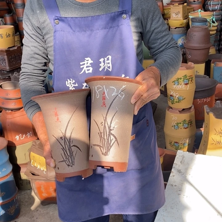 紫砂花盆紫砂艺术