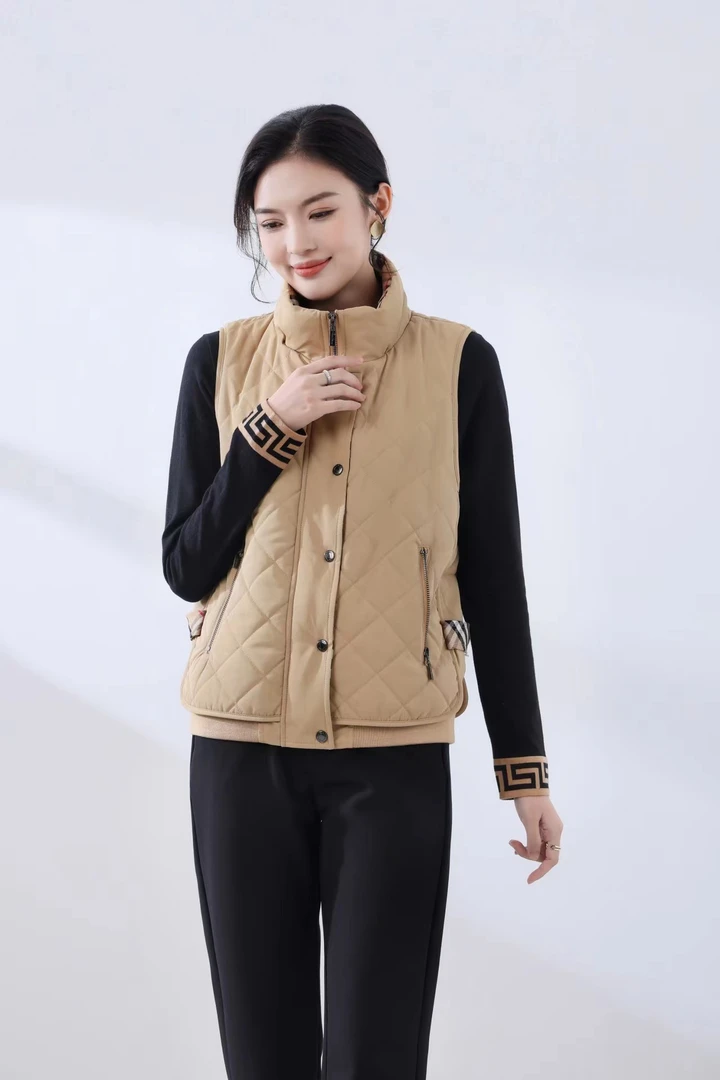 [MG]冬新款保暖显瘦棉马甲MG125682