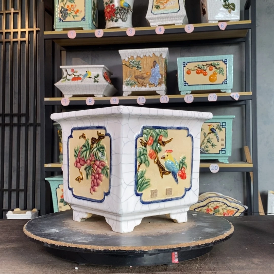 陶瓷北**%白色贴花