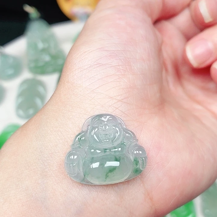 翡翠未镶嵌颈饰缅甸天然A货翡翠