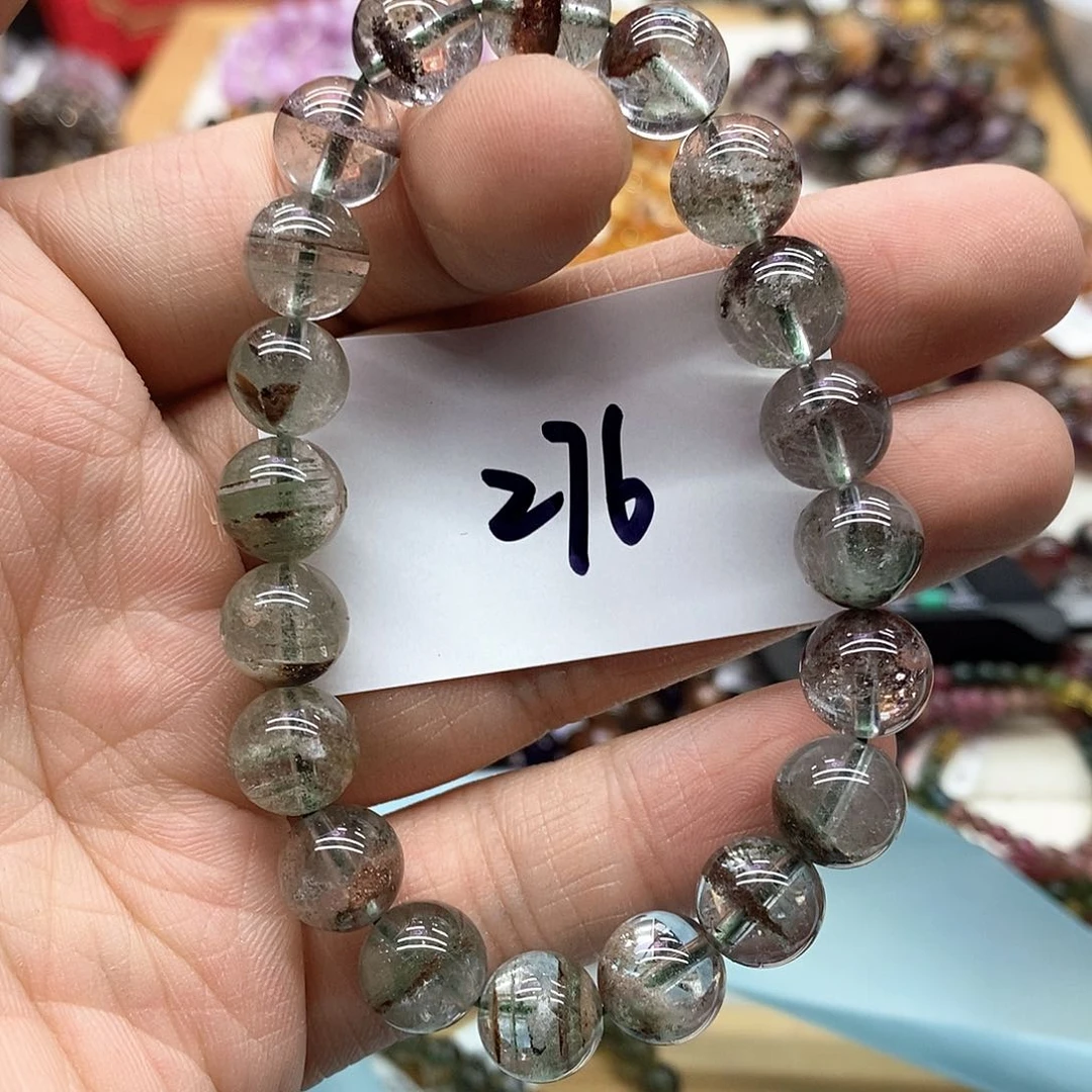 水晶手串未镶嵌天然