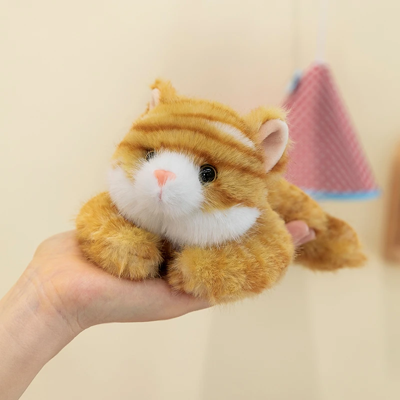 【官方正版】可爱仿真小猫兜兜里的小玩偶毛绒玩具陪伴公仔生日礼物