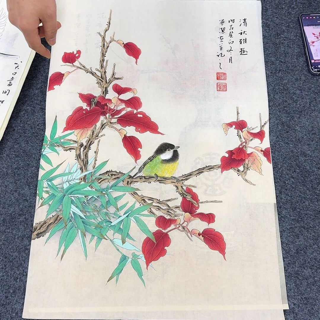 国画纯手绘作品欣赏