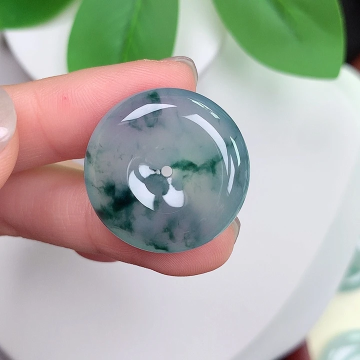 颈饰未镶嵌翡翠24.3-6.3mm