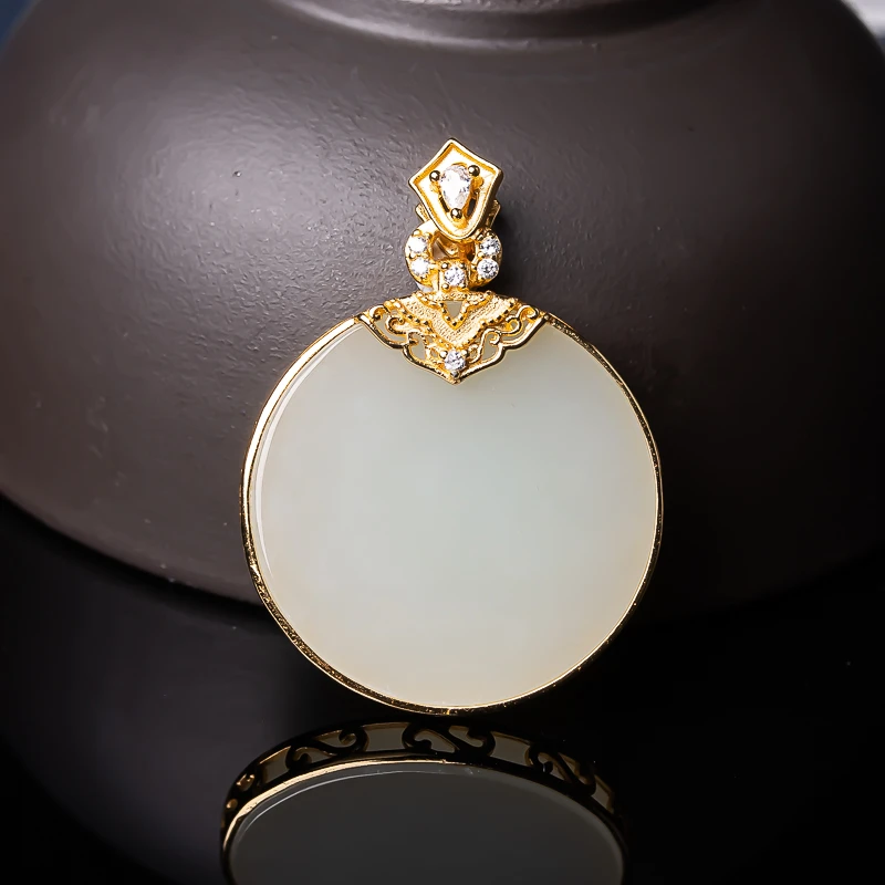 文创珠宝和田玉吊坠多样性发一2412250002