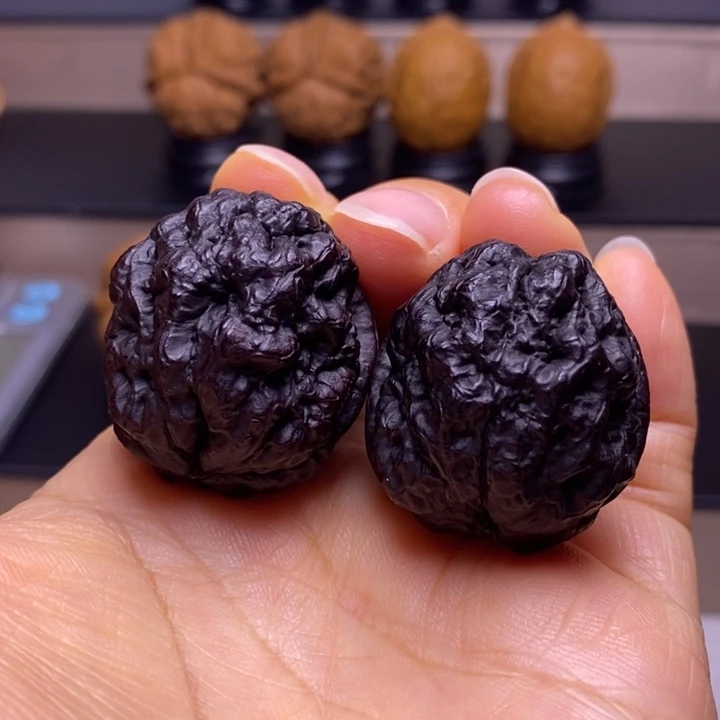 把件文玩核桃血舍利地闷3