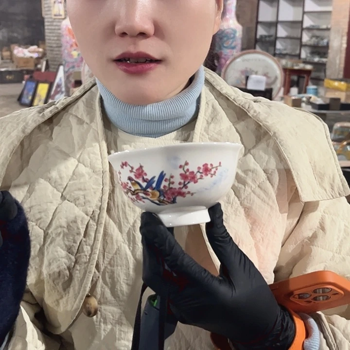 景德镇高温陶瓷A003碗一对