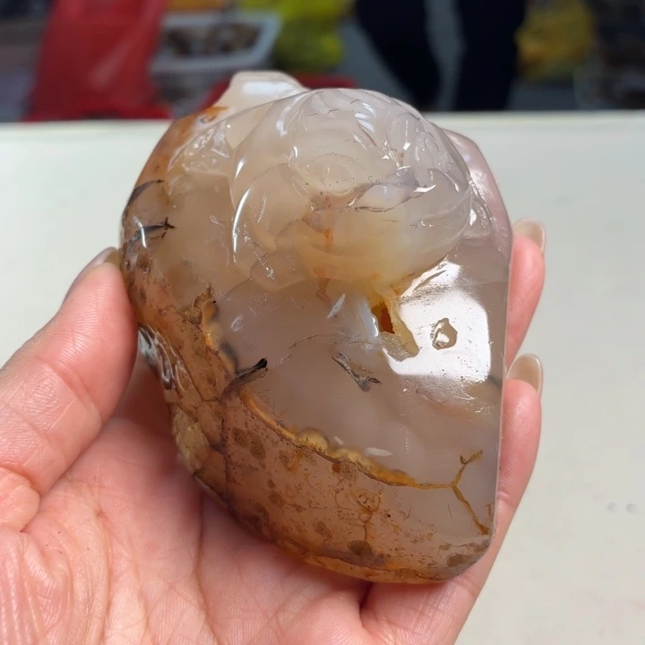 玛瑙/玉髓未镶嵌吊坠(不含链)